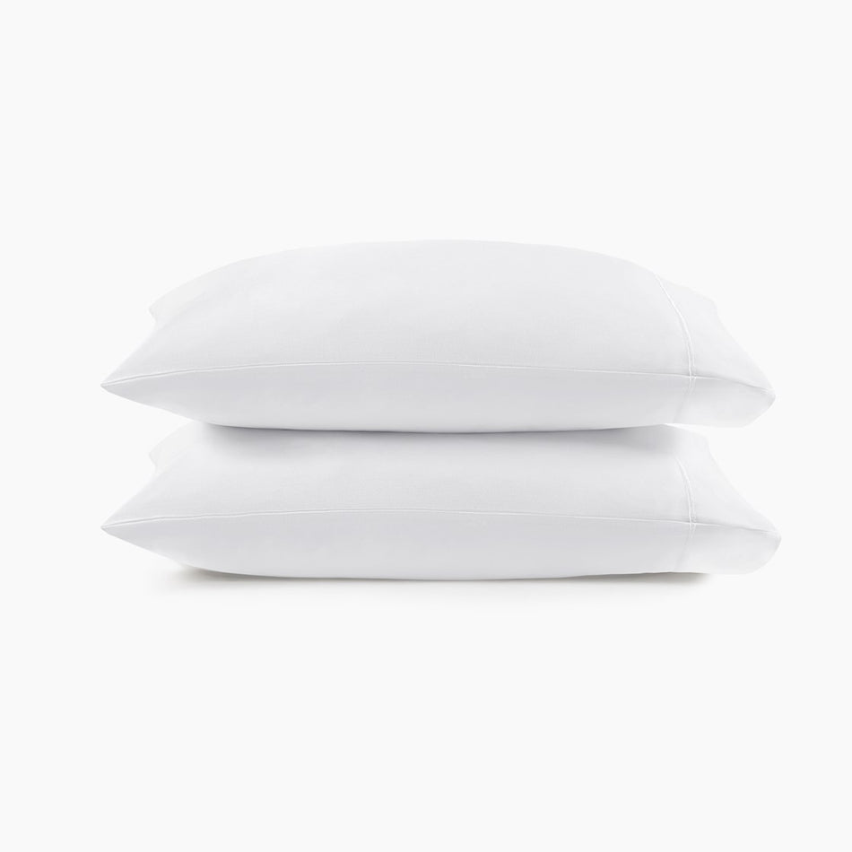 Croscill Luxury Egyptian 500TC Cotton Pillowcases - White  - Standard Size Shop Online & Save - ExpressHomeDirect.com