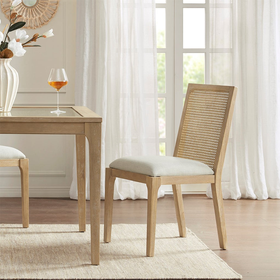 Madison Park Canteberry Dining Chair (set of 2) - Natural 