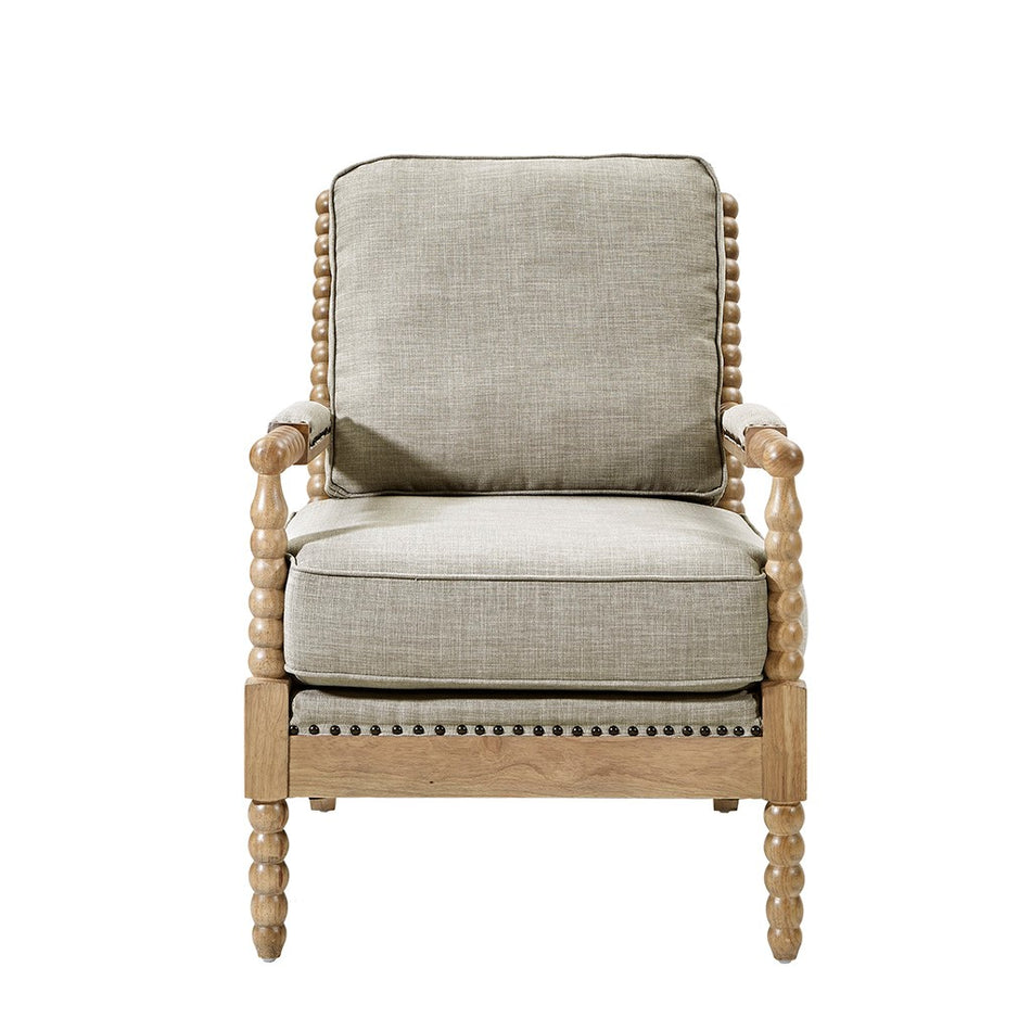 Donohue Accent Chair - Light Grey