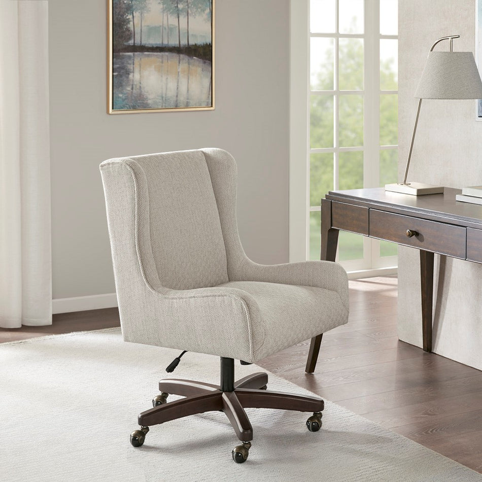 Madison Park Gable Office Chair - Cream