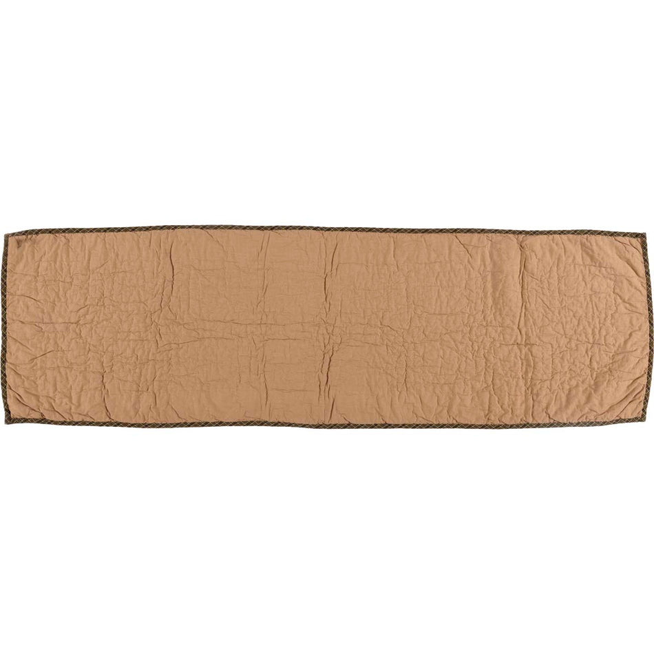 Oak & Asher Tea Cabin Runner Quilted 13x48 By VHC Brands