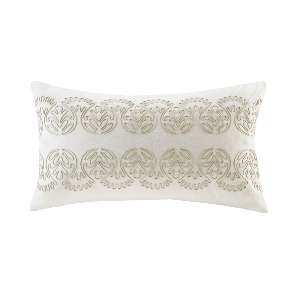 Harbor House Suzanna Oblong Pillow - White - 12x20"