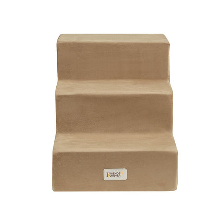 Madison Park Milo Stair - 3 steps - Khaki