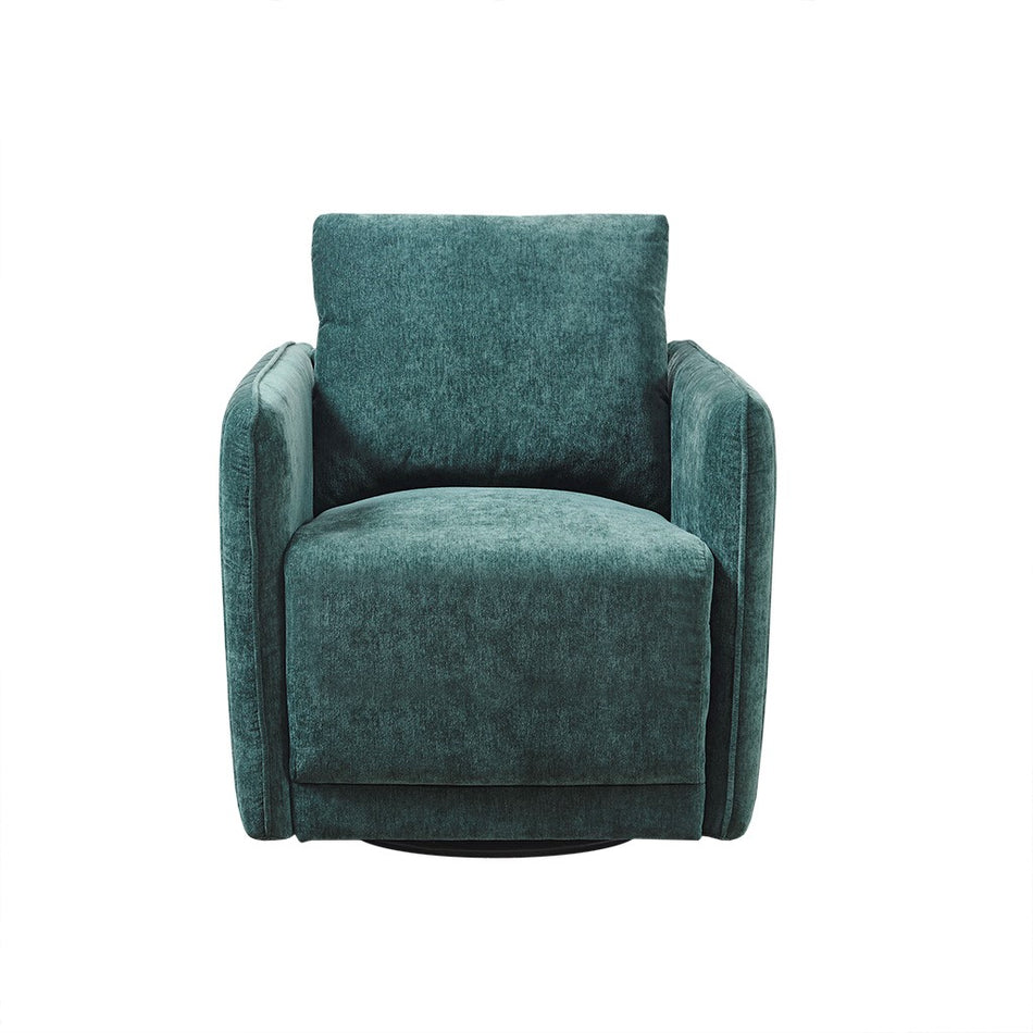 Kaley Upholstered 360 Degree Swivel Chair - Green