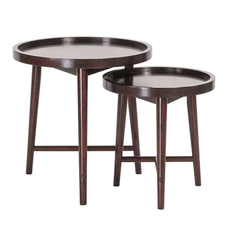 Intersect Nesting Tables (Set of 2) - Ebony