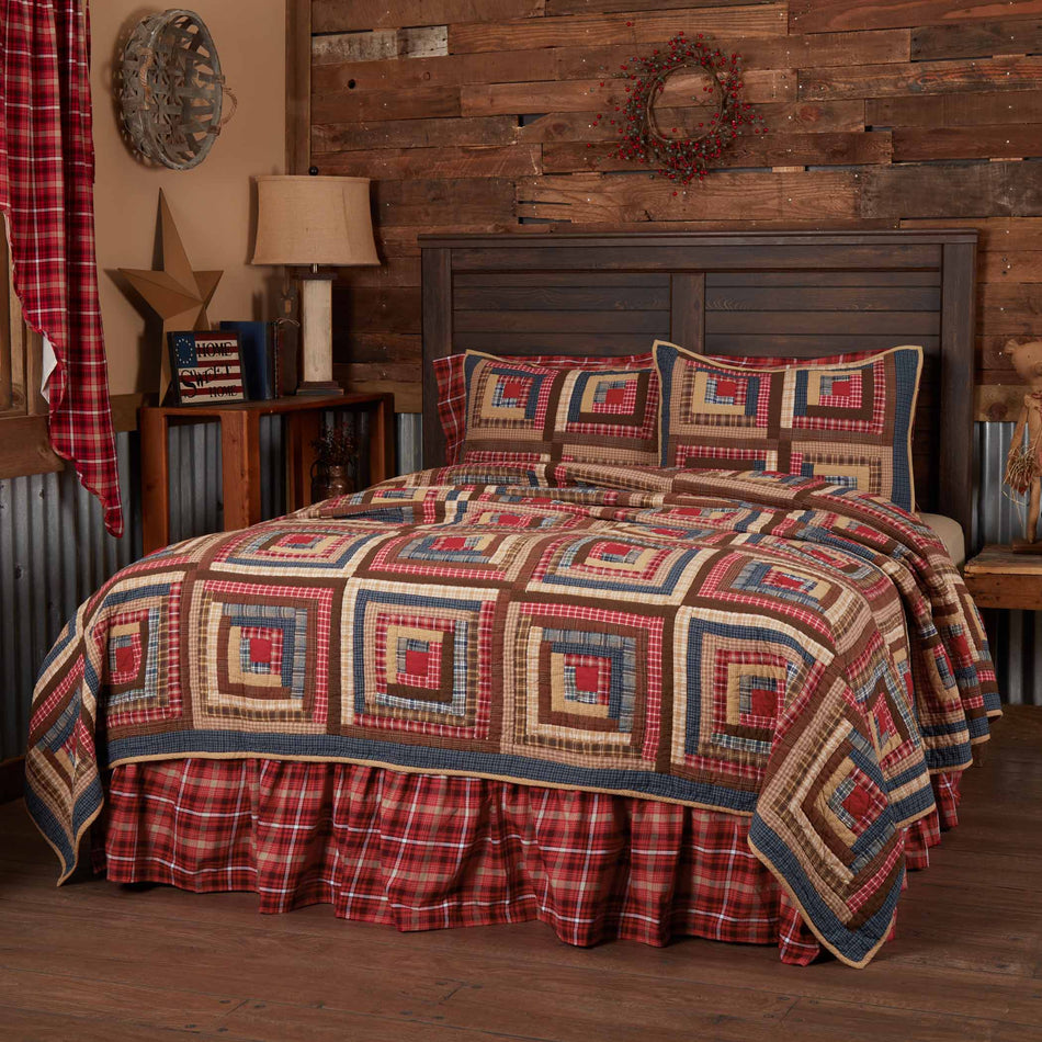 Oak & Asher Braxton King Quilt 110Wx97L By VHC Brands