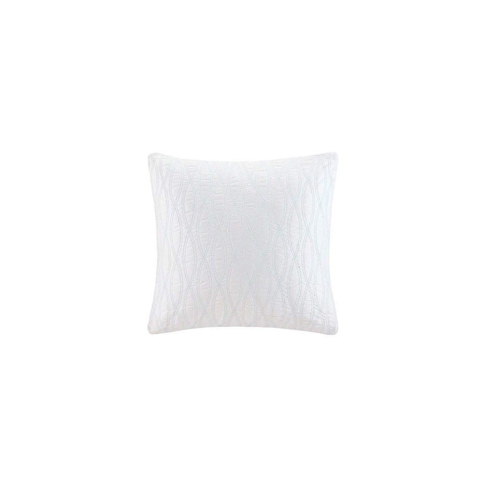 Coastline Square Pillow - Ivory - 18x18"