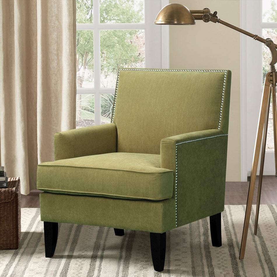 Madison Park Colton Track Arm Club Chair - Green