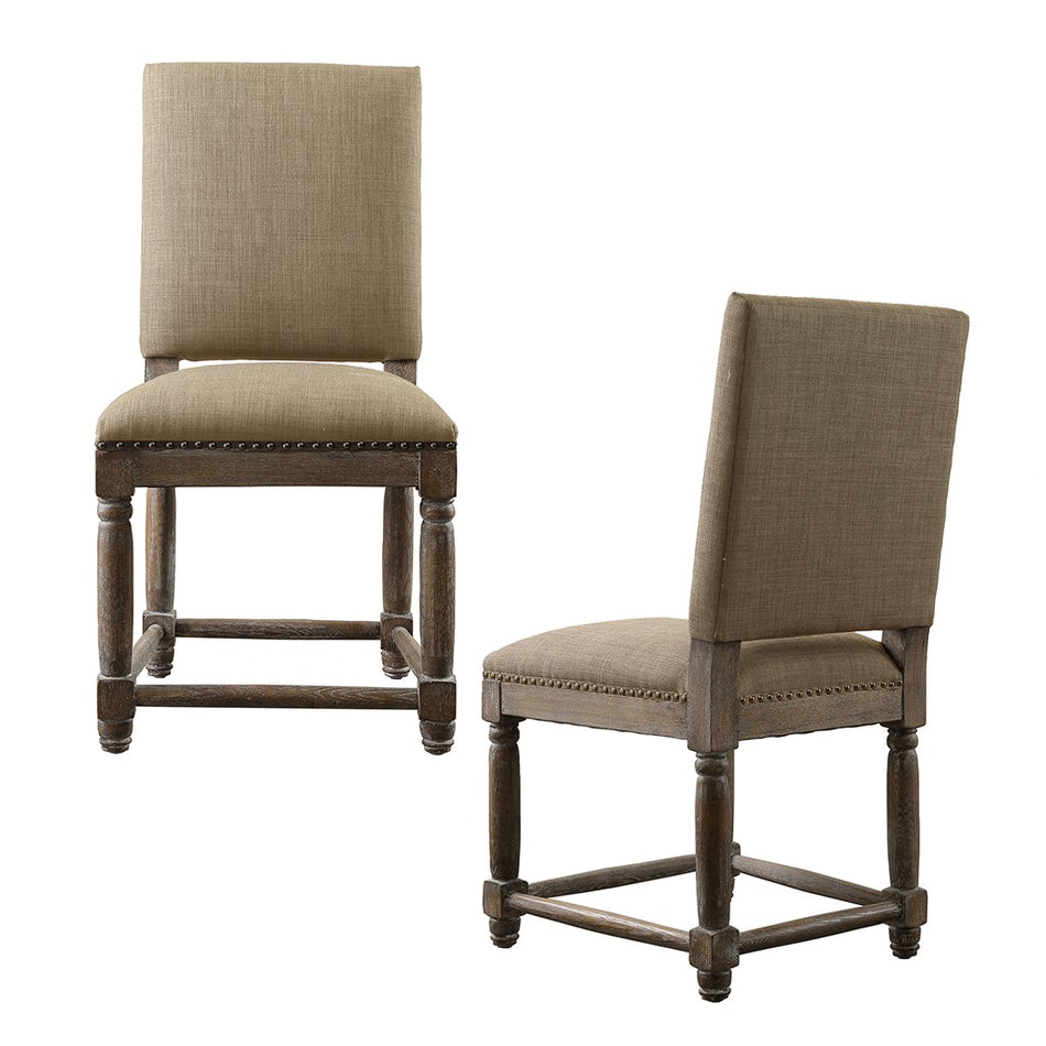 Madison Park Cirque Dining Chair (Set of 2) - Sand 
