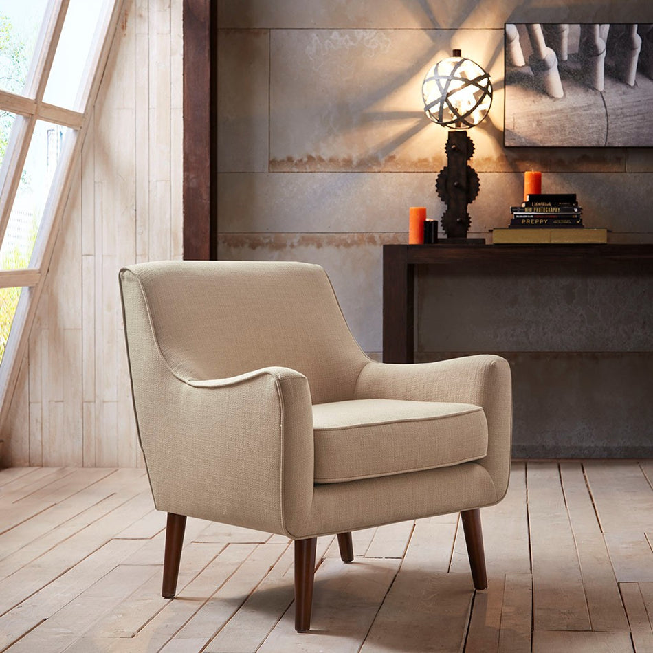 Madison Park Oxford Mid-Century Accent Chair - Sand 