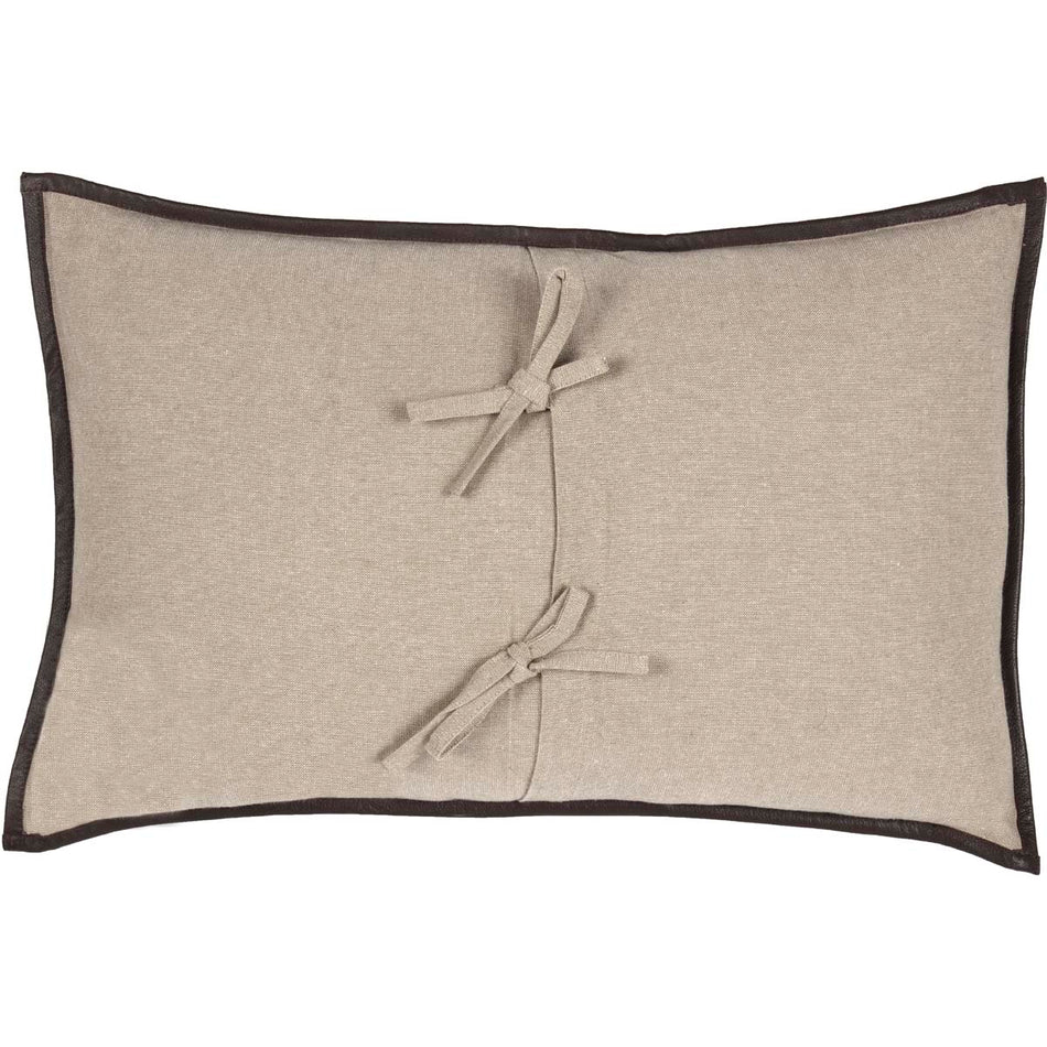 Oak & Asher Wyatt Deer Applique Pillow 14x22 By VHC Brands