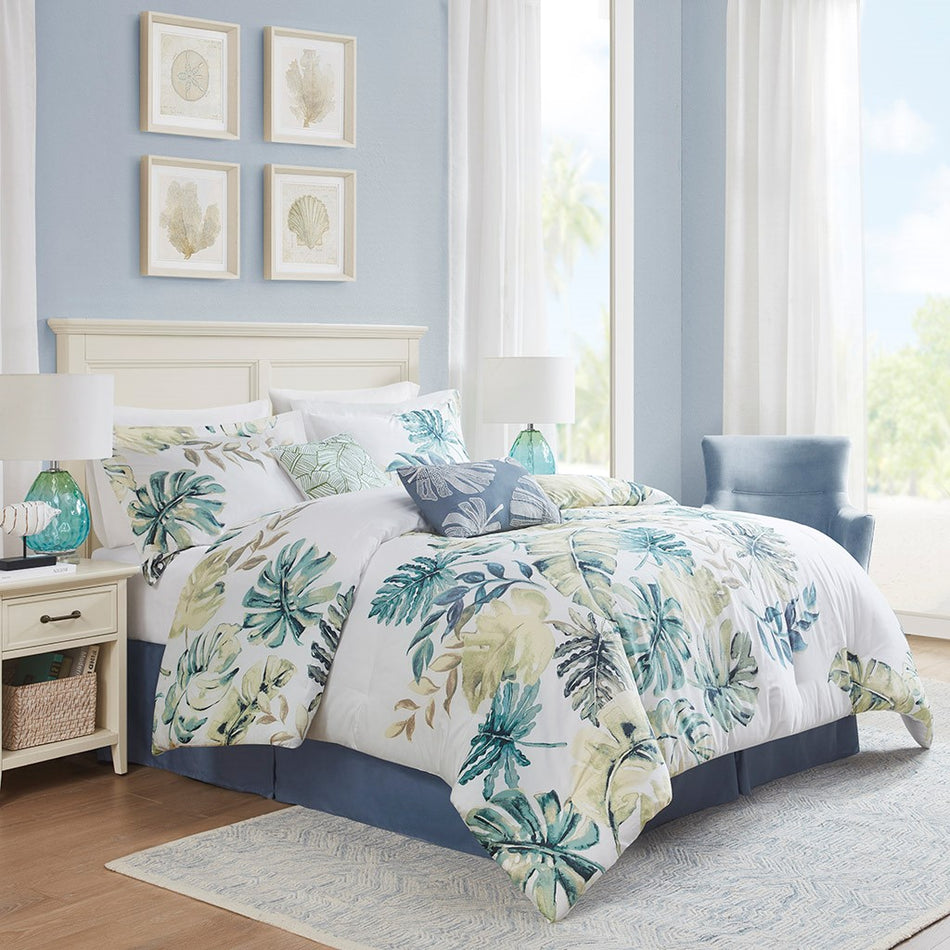 Harbor House Lorelai Cotton Printed 6 Piece Comforter Set - Multicolor - King Size