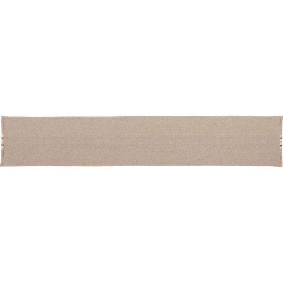 April & Olive Sawyer Mill Charcoal Stripe Runner 13x72 By VHC Brands