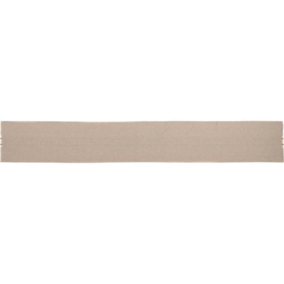 April & Olive Sawyer Mill Charcoal Stripe Runner 13x90 By VHC Brands