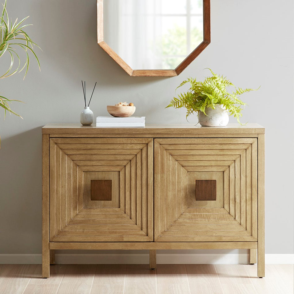 Madison Park Noah 2-door Live Edge Accent Cabinet - Brown