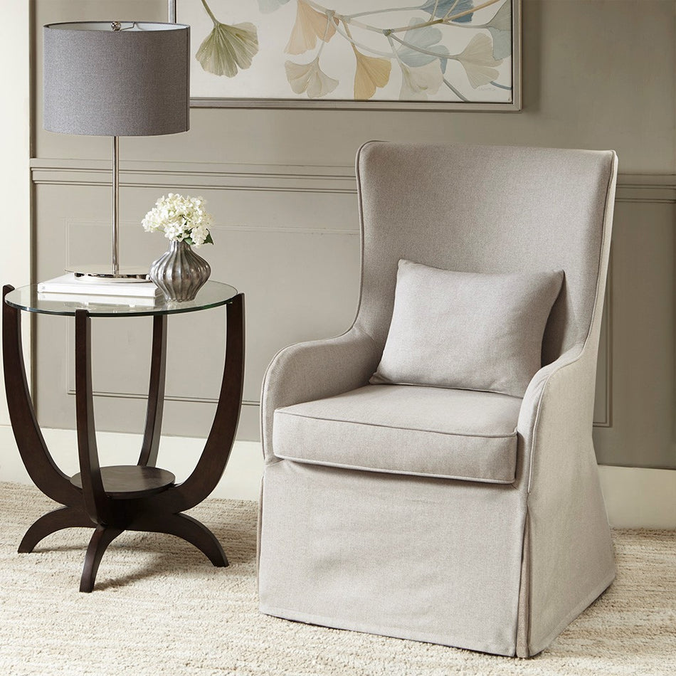 Madison Park Signature Regis Accent Chair - Cream 