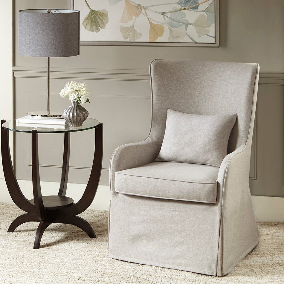 Madison Park Signature Regis Accent Chair - Cream