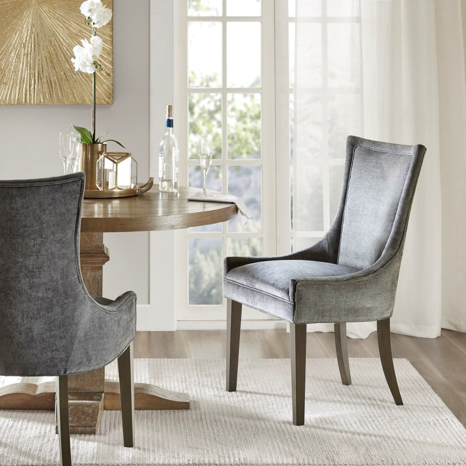 Madison Park Signature Ultra Dining Side Chair (set of 2) - Dark Gray