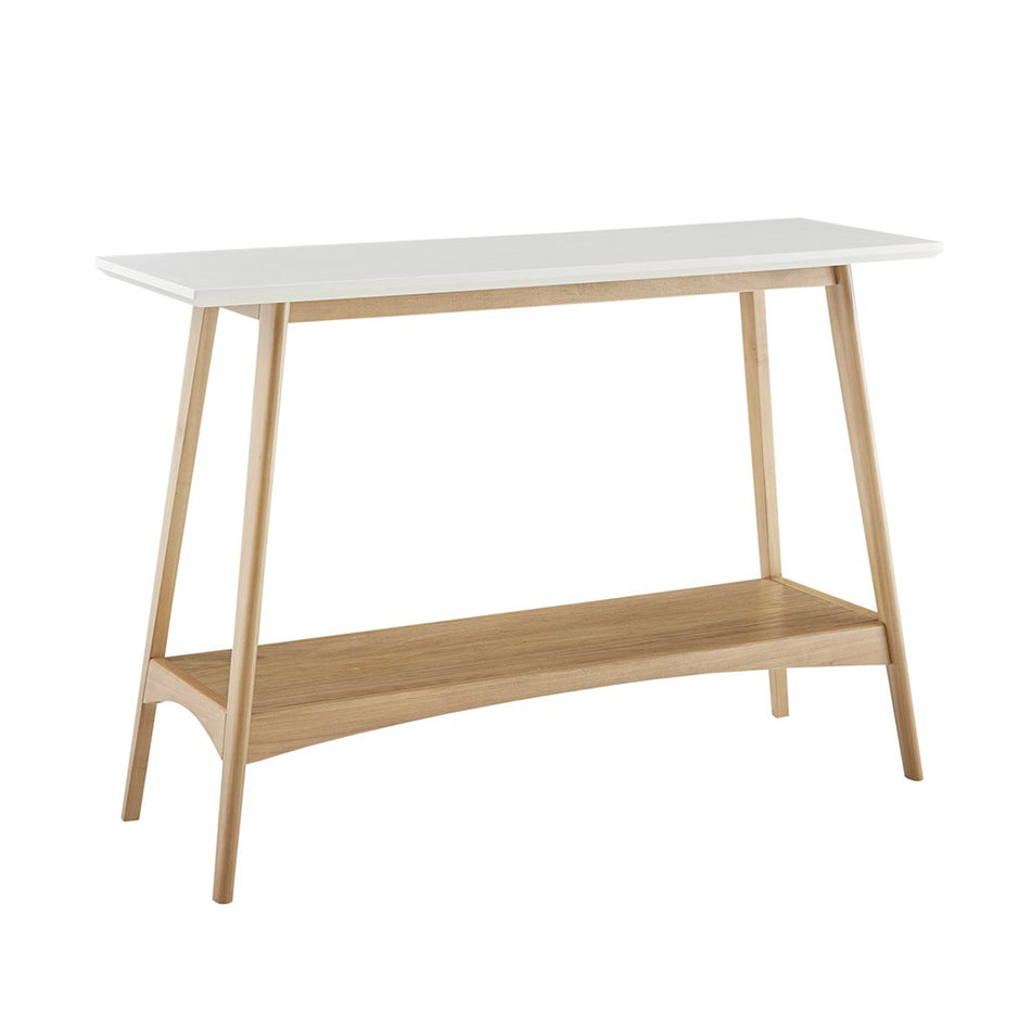 Parker Console - Off White / Natural