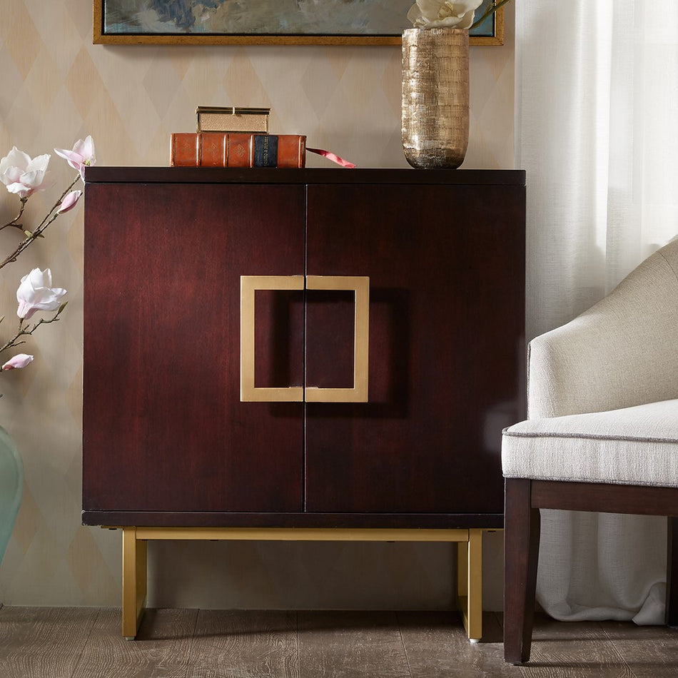 Madison Park Lexnnox Chest - Morocco / Gold