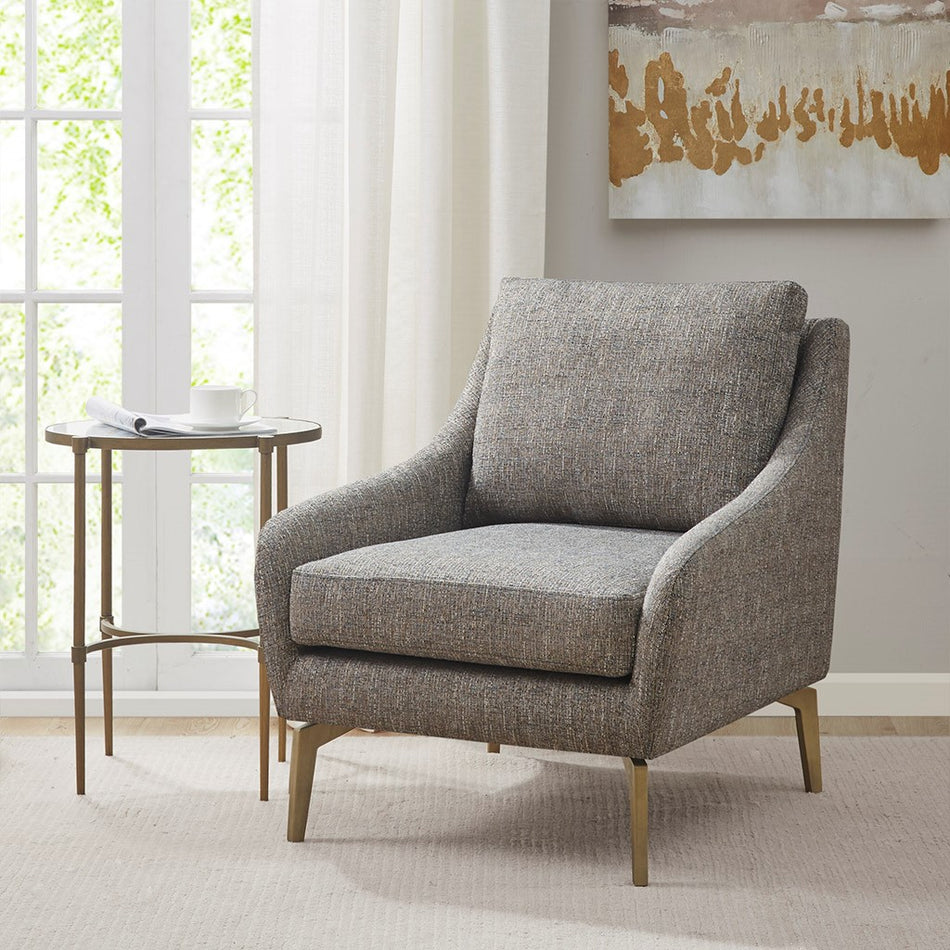 Madison Park Emma Accent Chair - Brown Multi