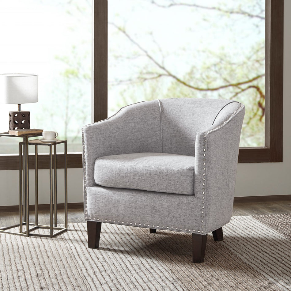 Madison Park Fremont Barrel Arm Chair - Cream