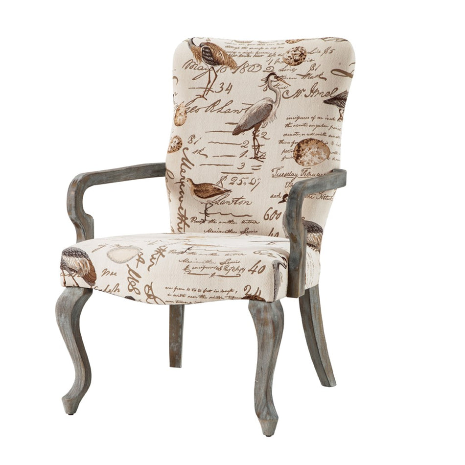 Arnau Accent chair - Ivory Multi