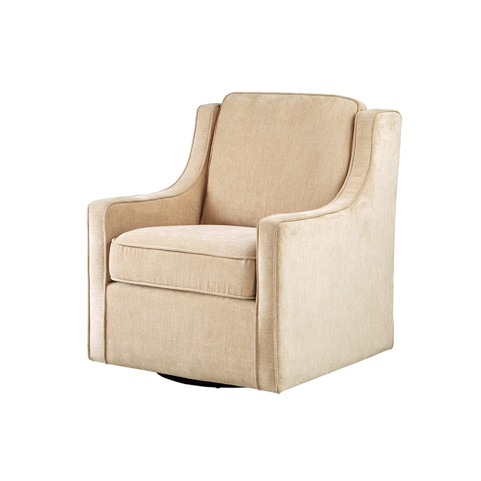 Harris Swivel Chair - Cream