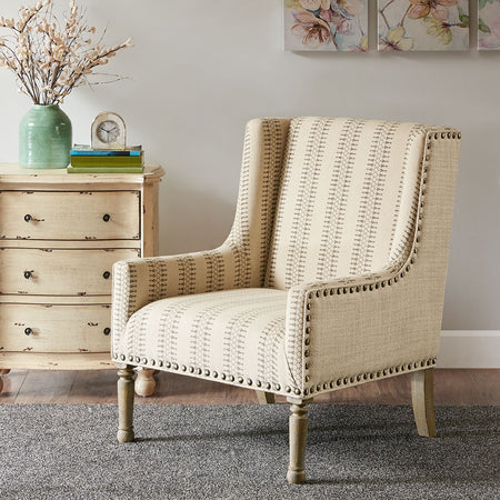 Madison Park Simmons Accent Chair - Tan / Natural