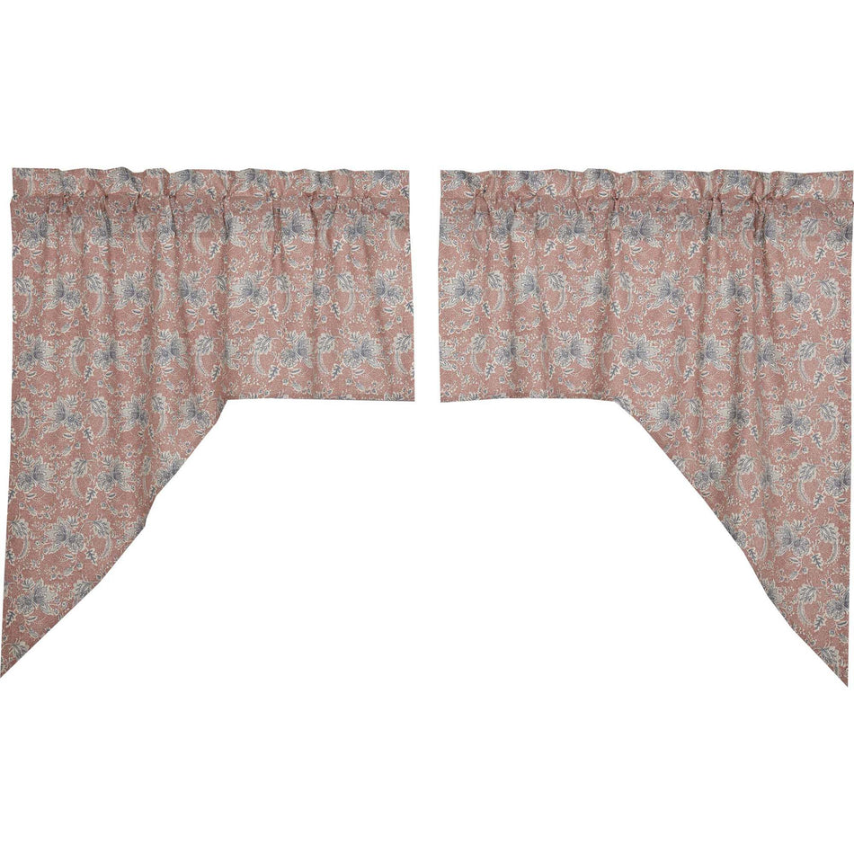April & Olive Kaila Floral Swag Set of 2 36x36x16 By VHC Brands