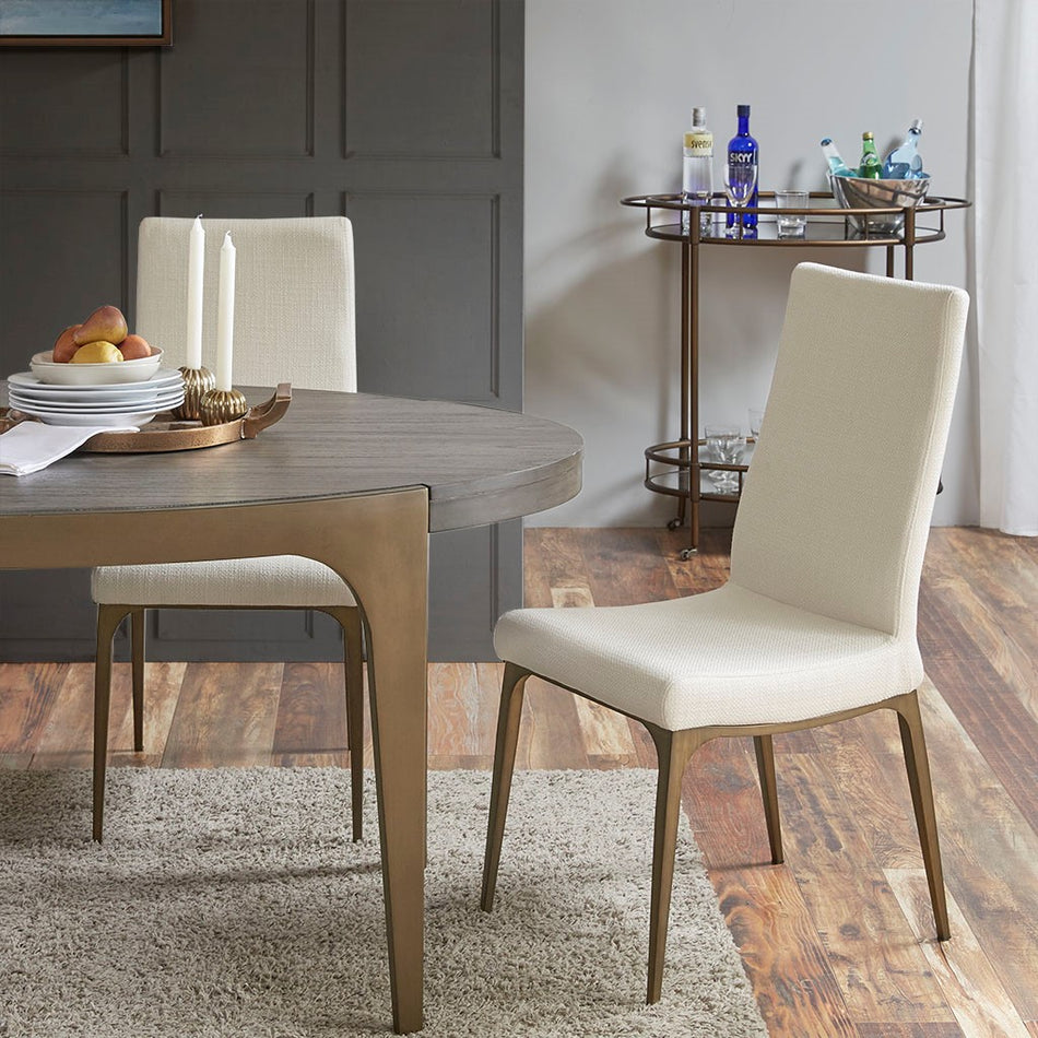 Madison Park Captiva Dining Side Chair (Set of 2) - Cream