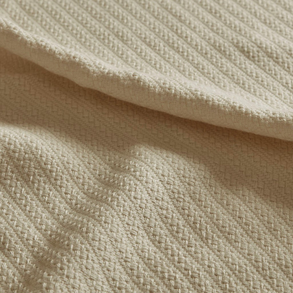 Liquid Cotton Blanket - Linen - Full Size / Queen Size