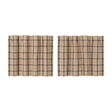 Mayflower Market Cider Mill Plaid Tier Set of 2 L24xW36 By VHC Brands