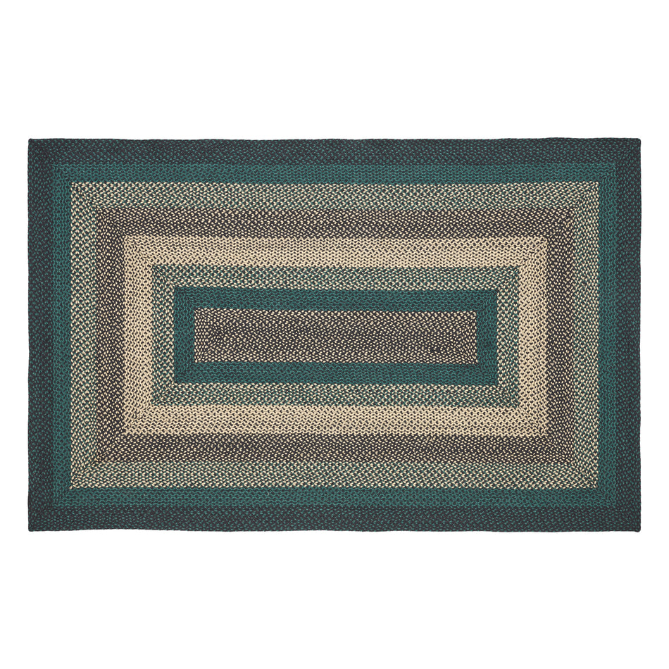 April & Olive Pine Grove Jute Rug Rect w/ Pad 60x96 By VHC Brands