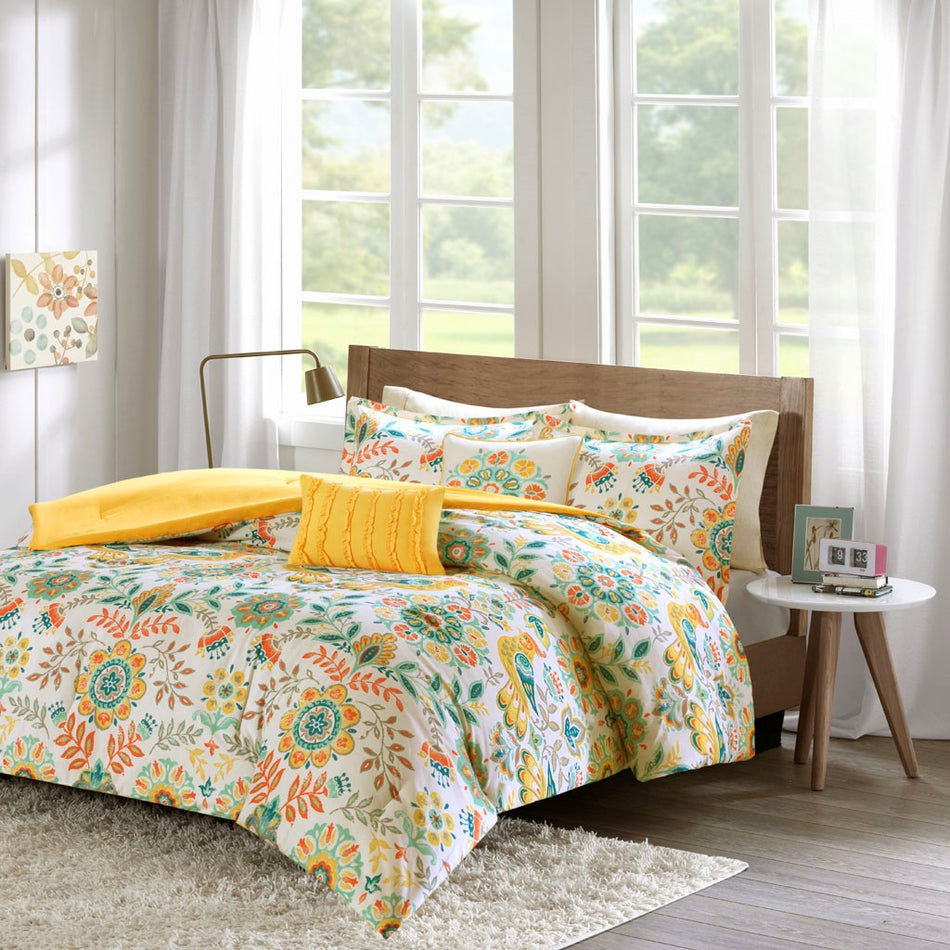 Intelligent Design Nina Comforter Set - Multicolor - Full Size / Queen Size