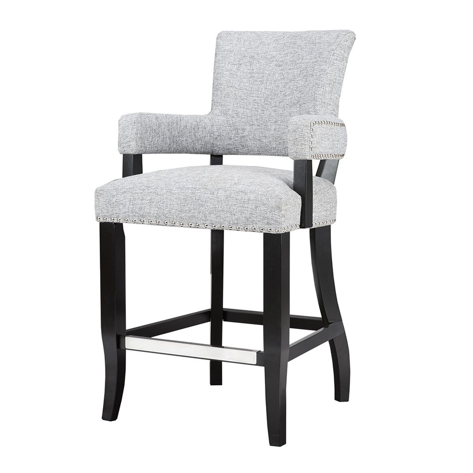 Dawson Arm 26"˜' Counter Stool - Grey