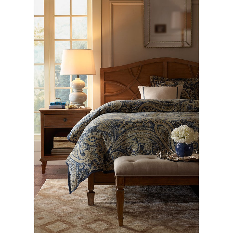 Madison Park Signature Victoria Nightstand - Light Natural