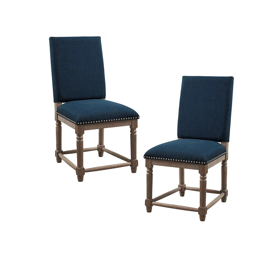 Cirque Dining Chair Set of 2 - Navy