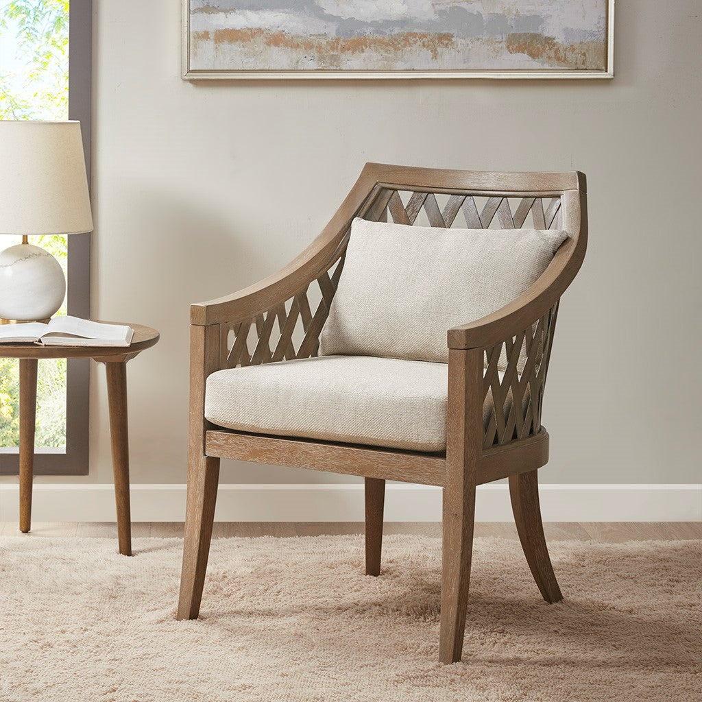 Madison Park San Pedro Accent Chair - Natural