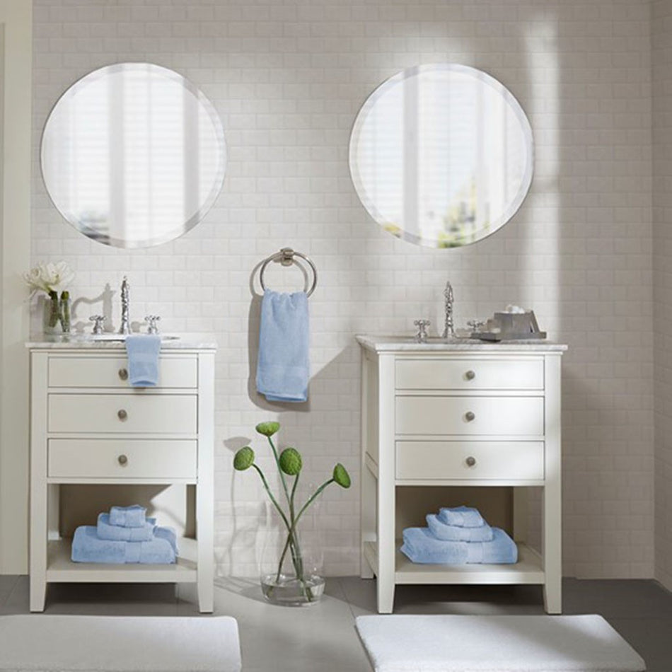 Madison Park Signature 800GSM 100% Cotton 8 Piece Antimicrobial Towel Set - Light Blue