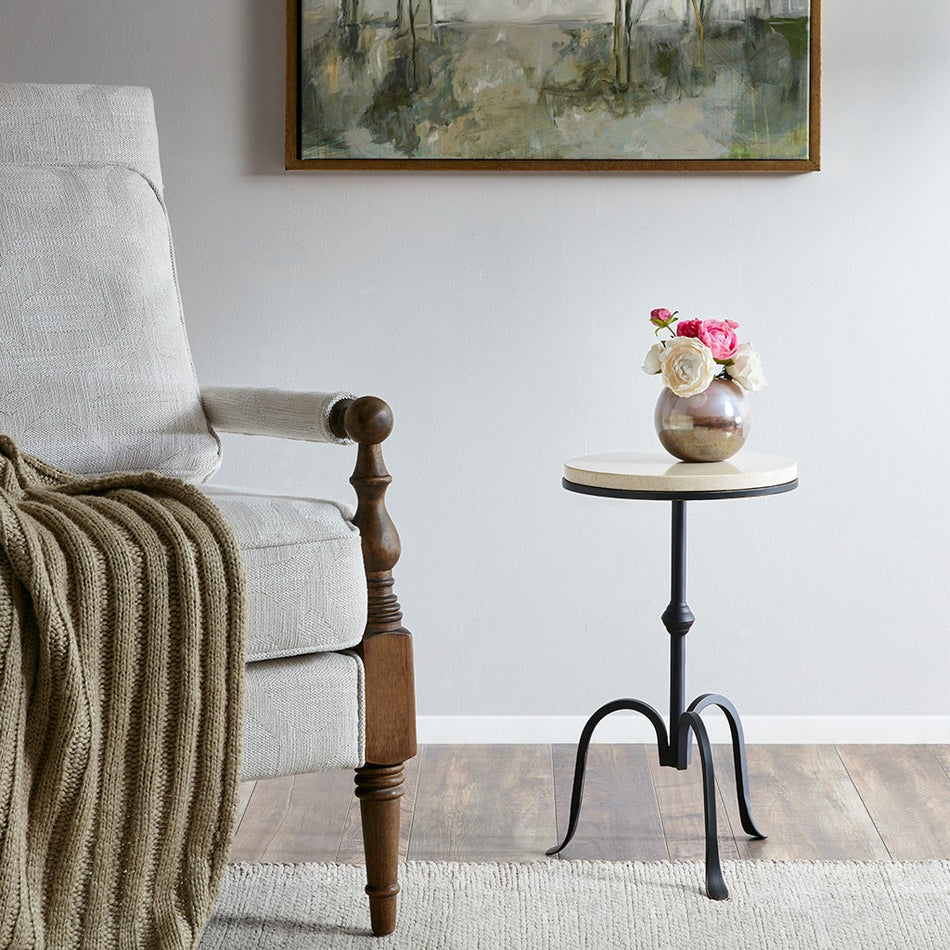 Madison Park Gaberial Accent Table - Black