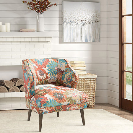 Madison Park Cody Open Back Accent Chair - Multicolor