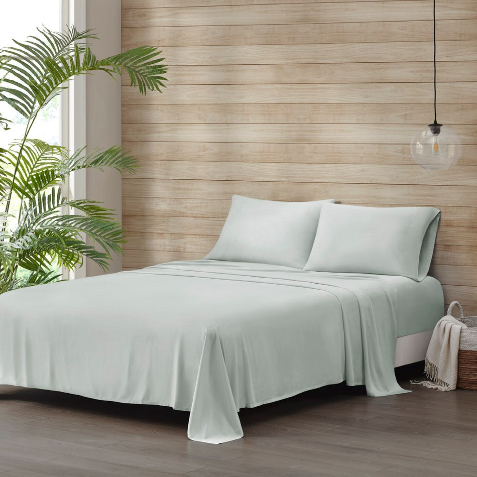 Beautyrest Tencel Polyester Blend Sheet Set - Sage - Full Size