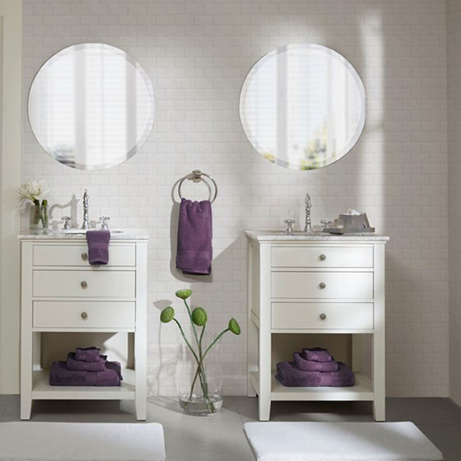 Madison Park Signature 800GSM 100% Cotton 8 Piece Antimicrobial Towel Set - Purple