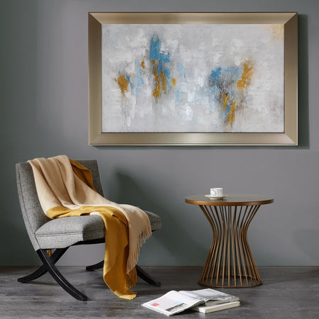 Madison Park Bliss Framed Embellished Canvas - Multicolor