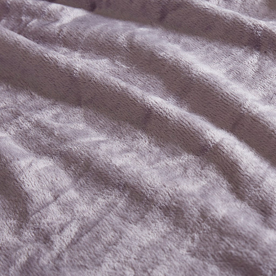 Microlight Blanket - Purple - Full Size / Queen Size