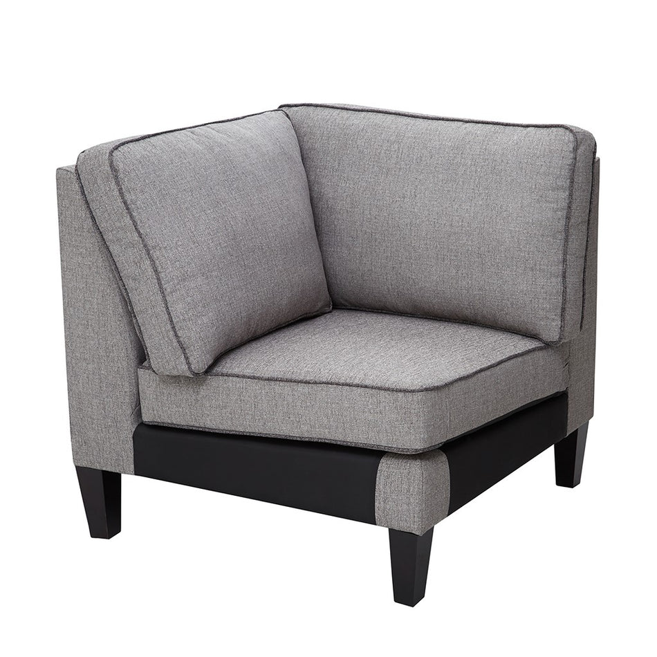 Madison Park Signature Gordon Modular Sofa Corner - Grey
