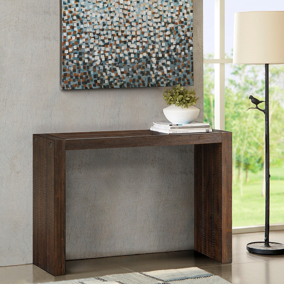 INK+IVY Monterey 54" Console table - Brown  - 54"W Shop Online & Save - ExpressHomeDirect.com