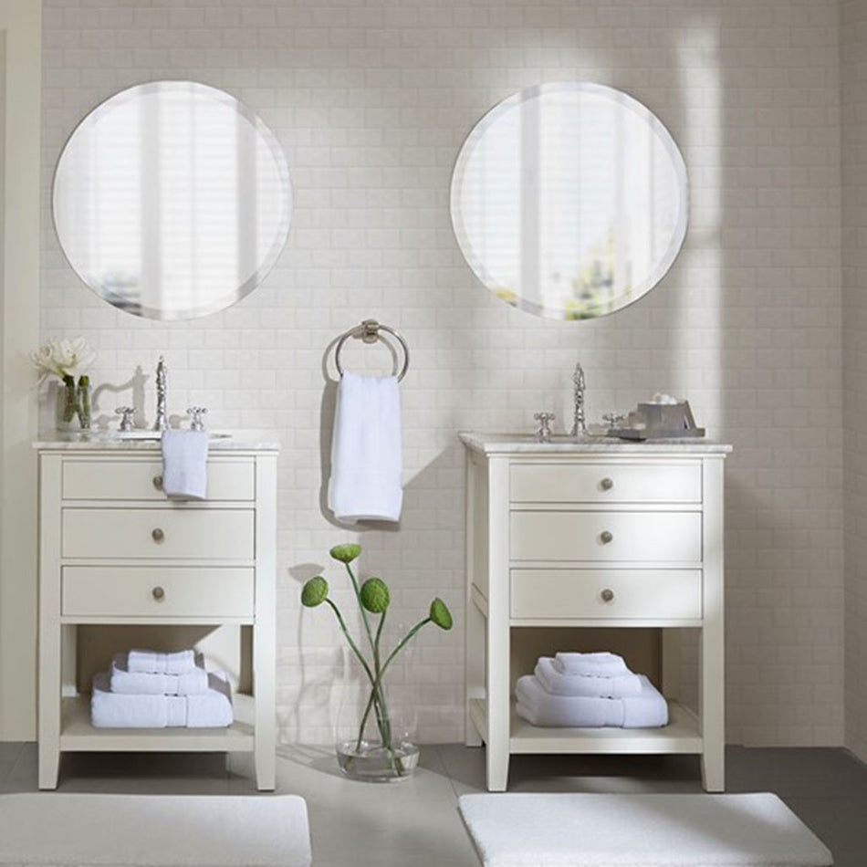 Madison Park Signature 800GSM 100% Cotton 8 Piece Antimicrobial Towel Set - White
