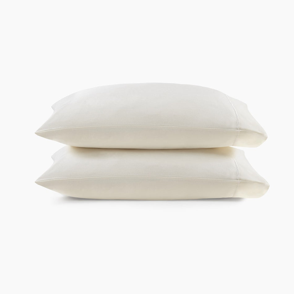 Croscill Luxury Egyptian 500TC Cotton Pillowcases - Ivory  - Standard Size Shop Online & Save - ExpressHomeDirect.com